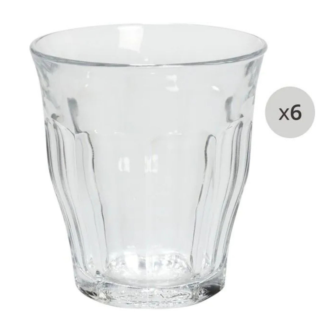 Gløs úr herdaðum glasi, 160 ml, 6 stk
