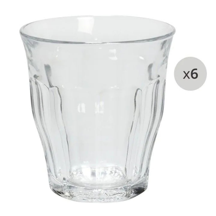 Gløs úr herdaðum glasi, 160 ml, 6 stk