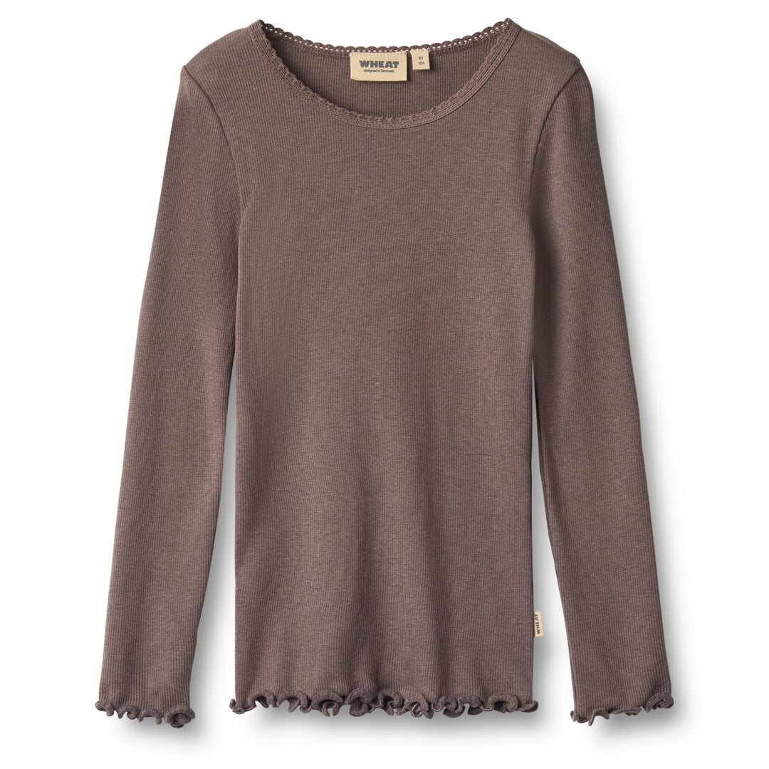 Reese blusa, Plum Truffle