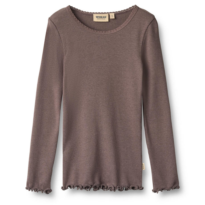 Reese blusa, Plum Truffle