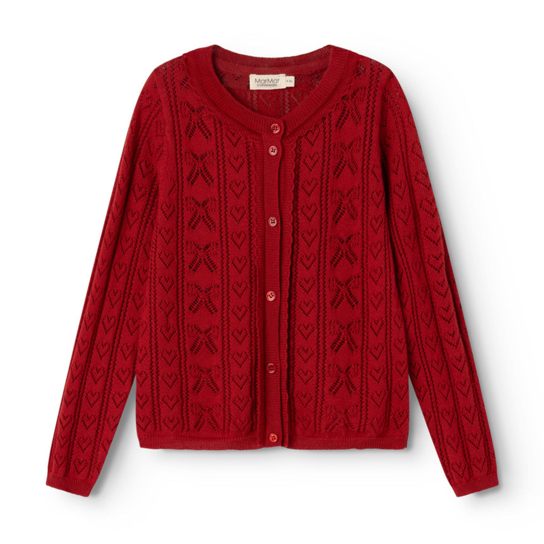 Tilda cardigan, Cherry