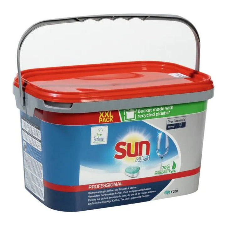 Sun uppvaskitablettir, 200 stk