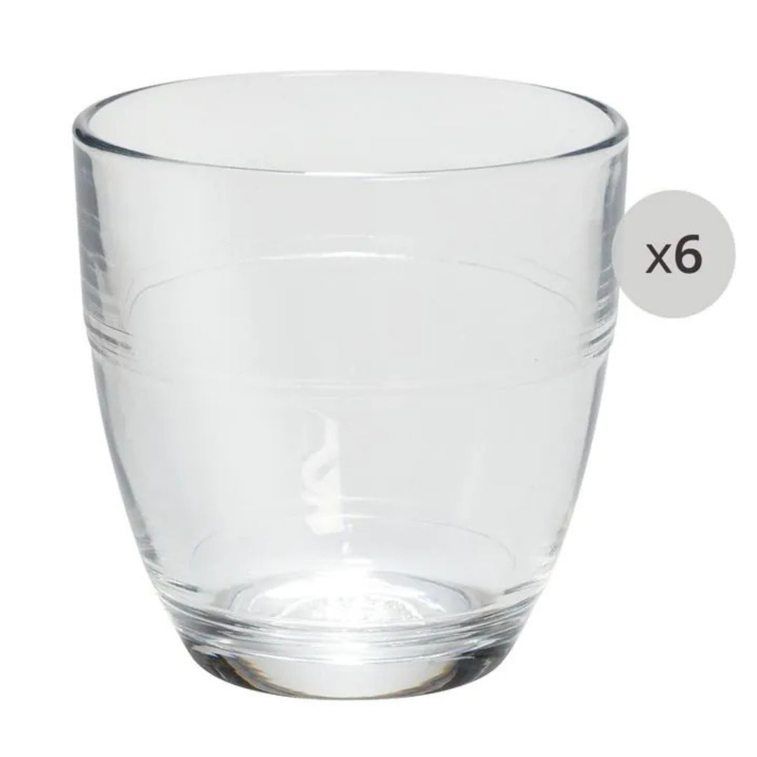 Gløs úr herdaðum glasi, 90 ml, 6 stk