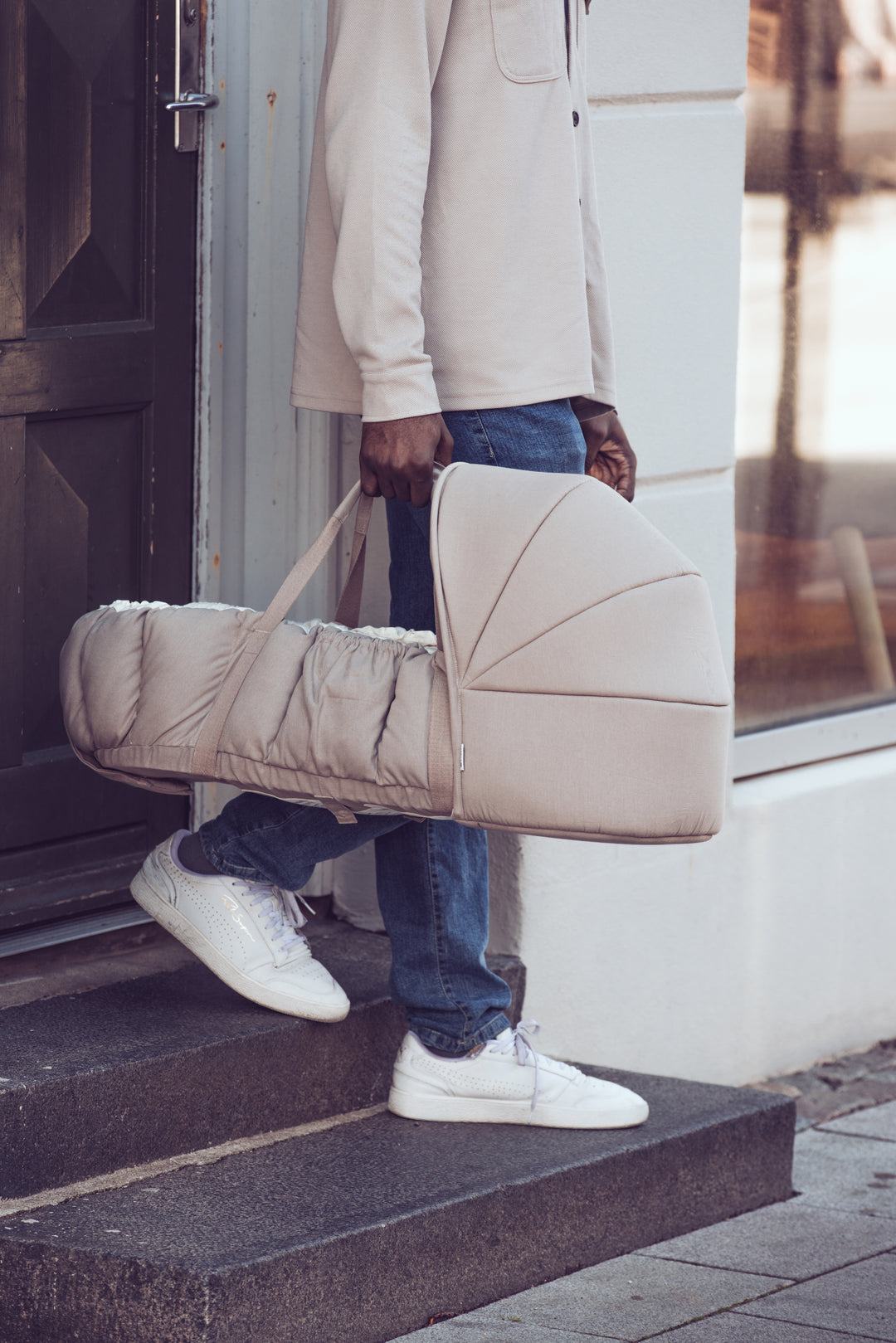 Kallesja til babynest, Jetty Beige