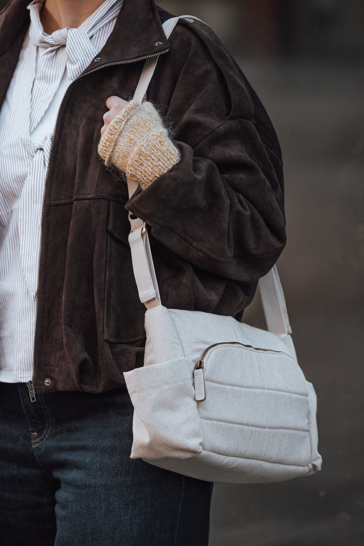 On-the-go Mini puslitaska, Morning Beige Melange