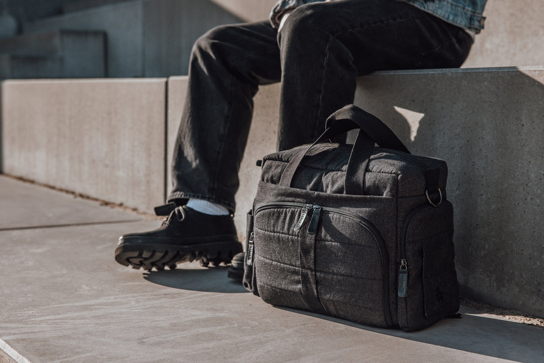 On-the-go puslitaska, Dark Grey Melange