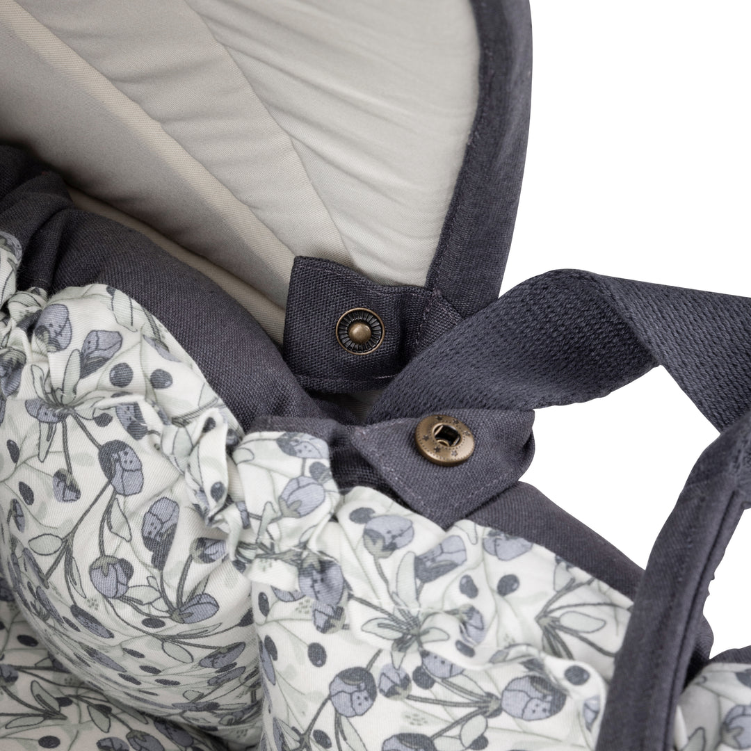 Sólhlíf fyrir babynest, Blue Olive