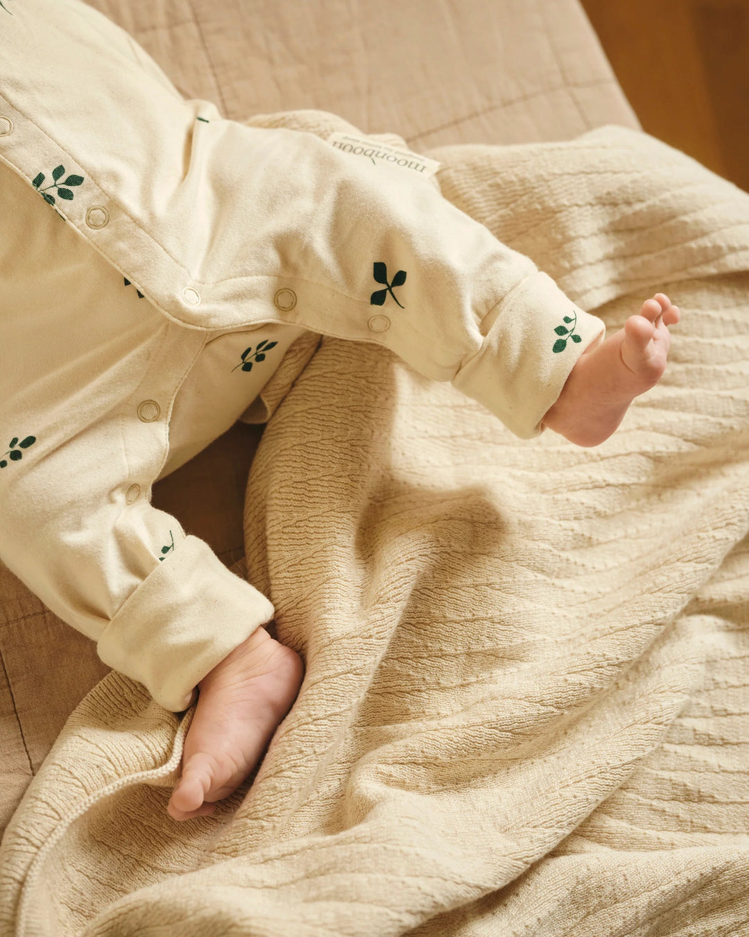 Gávueskja við drakt og húgvu, Leaf