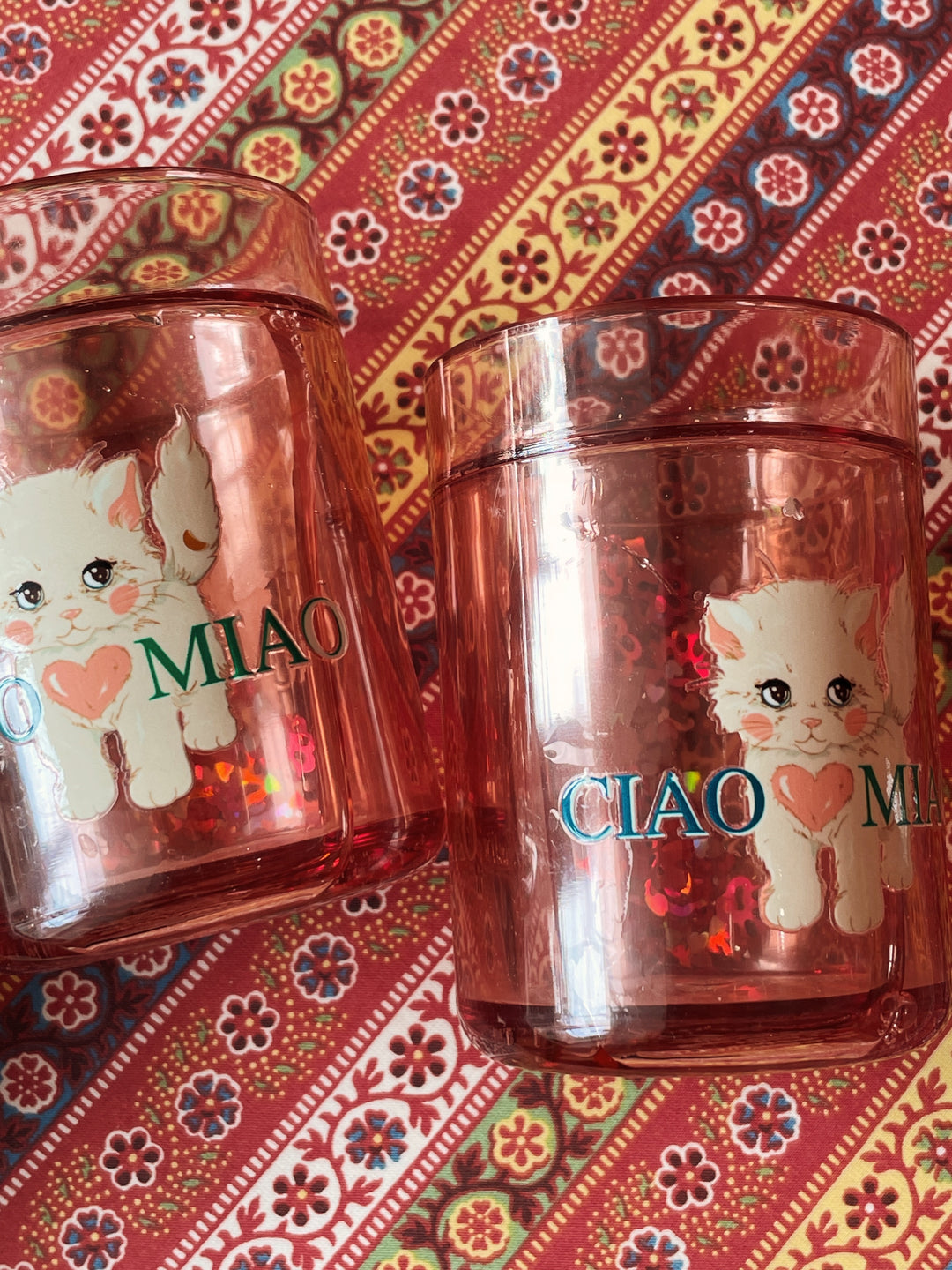Glitter Cup, 2 stk, Ciao Miao