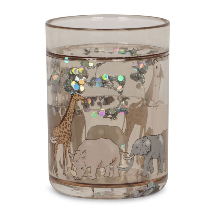 Glitter Cup, 2 stk, Safari