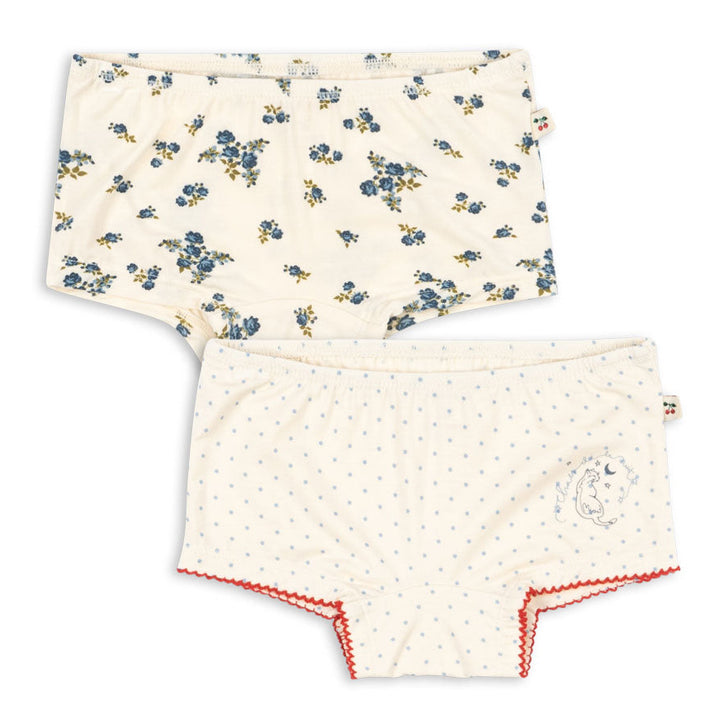 Mimmi hipsters, 2 stk, Blue Kitty Dot