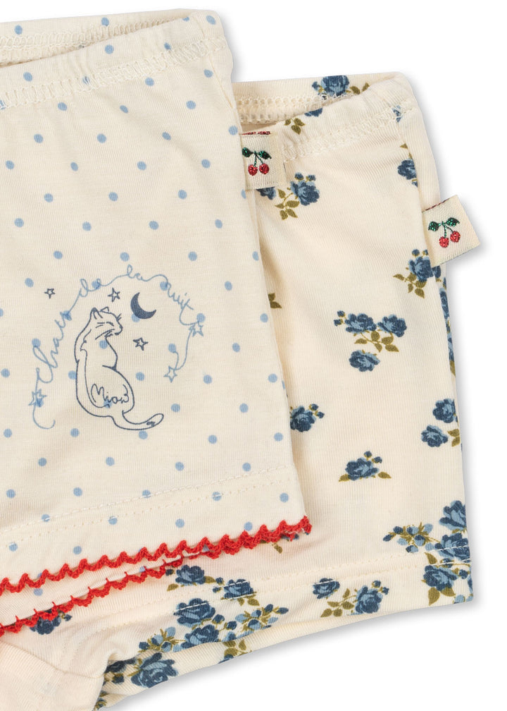 Mimmi hipsters, 2 stk, Blue Kitty Dot