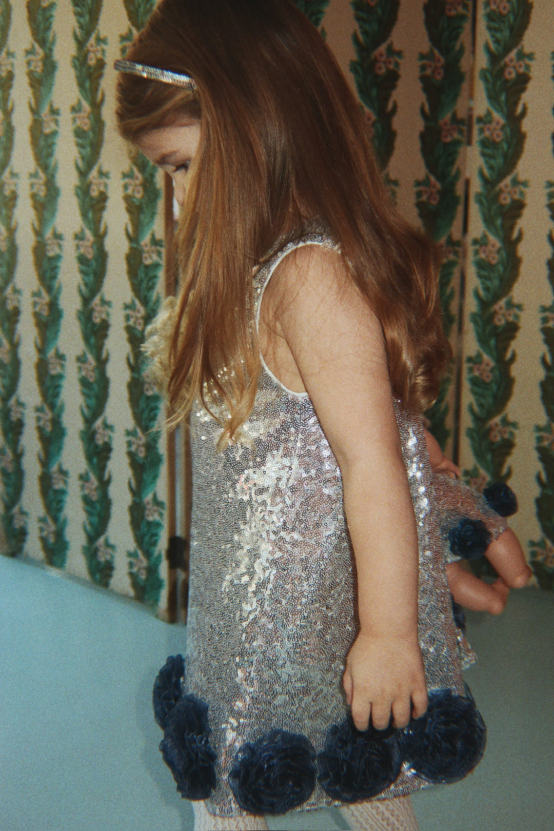 Tindra kjóli, Silver