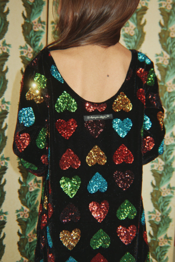Cuore kjóli, Amour Sequin