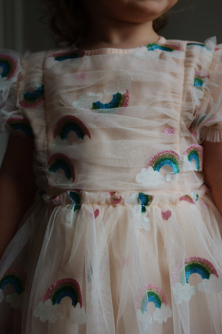 Tullie kjóli, Rainbow Glitter