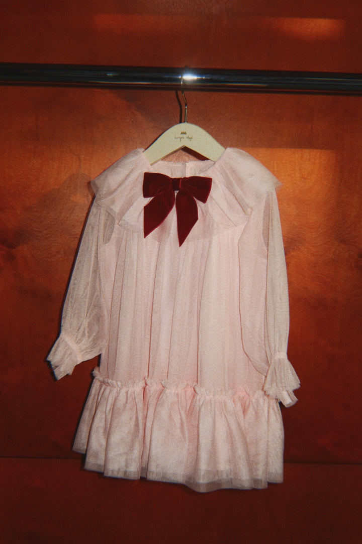 Bow kjóli, Creole Pink