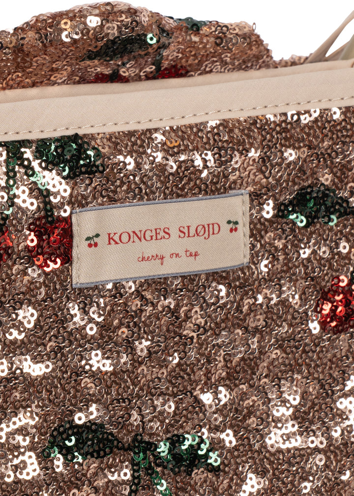 Sparkly klappvognur, Cherry Sequin