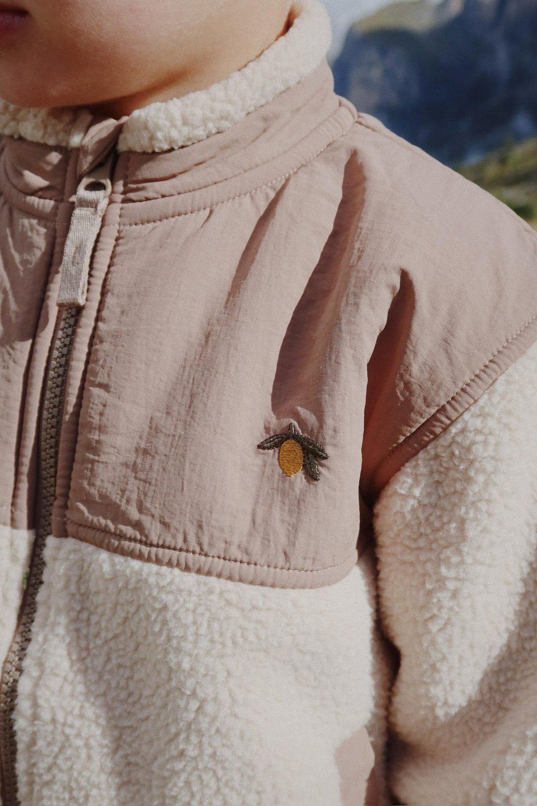 Flynn flisjakki, Oxford Tan