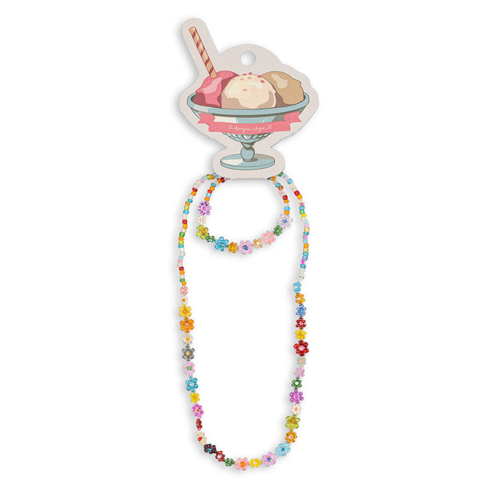 Flower Field háls- og armband