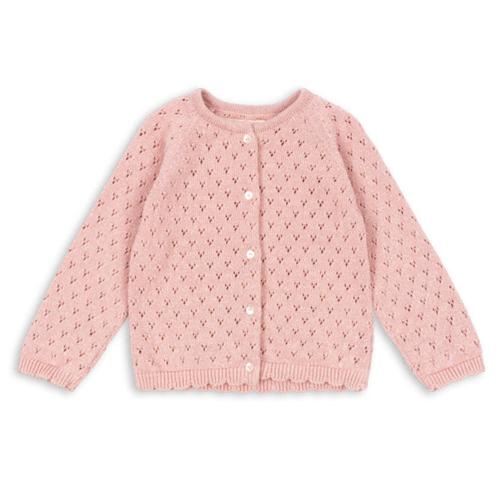 Hannah cardigan, Mellow Rose