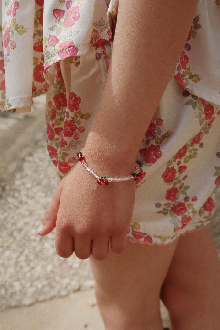 Pearly Cherry háls- og armband